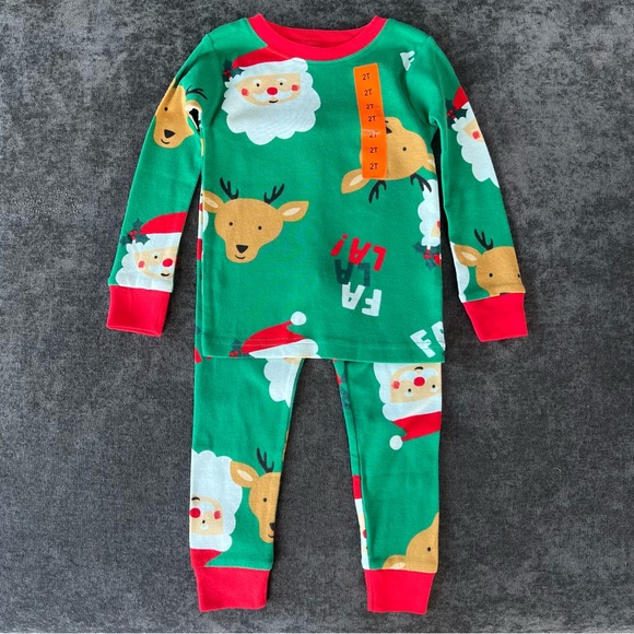 NWOT Boy’s Carter’s Christmas Pajamas - Picture 2 of 8